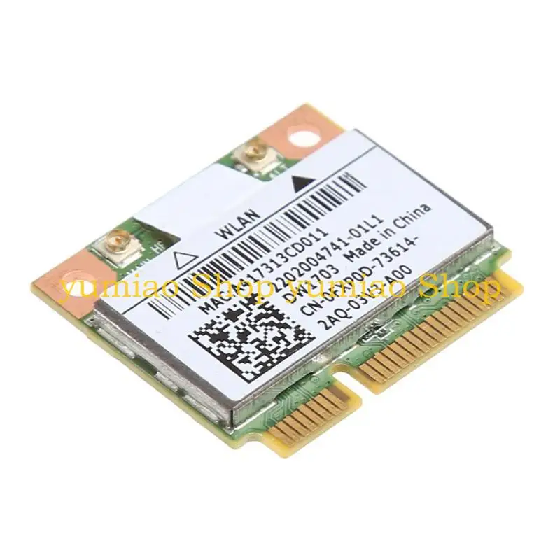 

587B BT v4.0 Atheros AR5B225 Беспроводная адаптер Половина мини-сетевой карты PCI-Express WiFi