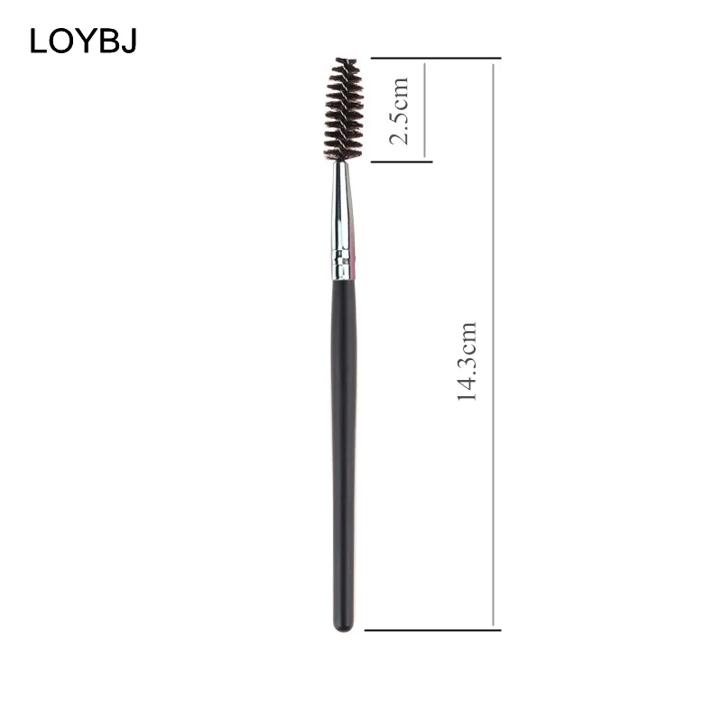 LOYBJ 2/5/10pcs Eyebrow Eyelash Makeup Brushes Set Cosmetic Lashes Mascara Eye Brow Cream Brush Beauty Brows Lash Make Up Tools