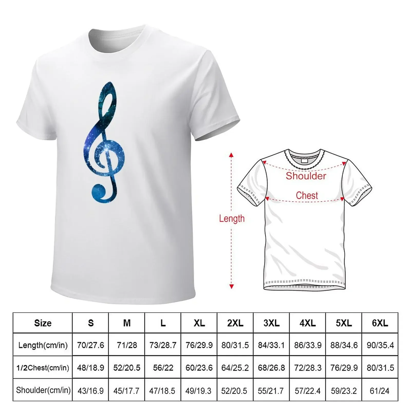 treble clef - musical symbol T-shirt korean fashion boys animal print for a boy cute tops mens t shirts pack