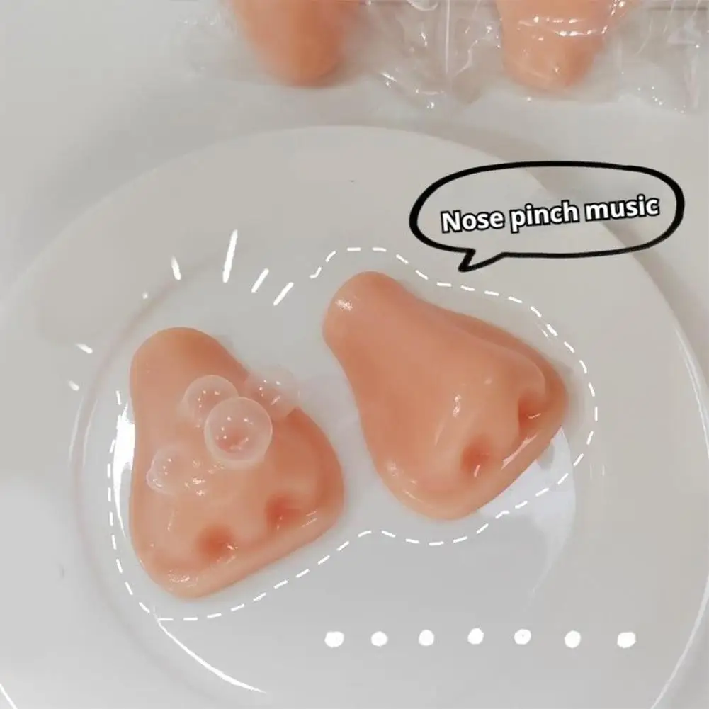 

Забавные игрушки в форме человеческого носа, супер мягкая игрушка с имитацией защемления носа, креативная игрушка для снятия стресса, игра с носом для детей