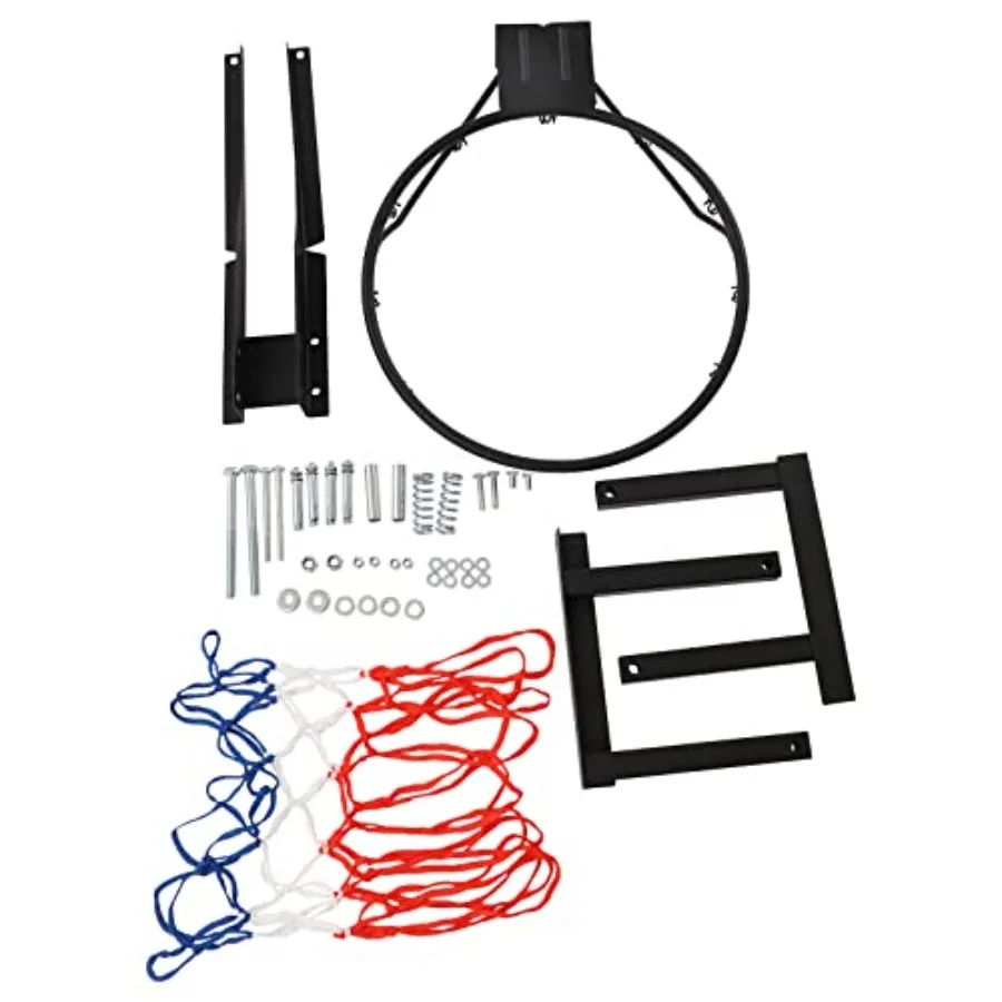 44x30 Настенный комплект для замены баскетбольного щита для использования на открытом воздухе, черная прозрачная небьющаяся продуктивная ПЭТ-доска и