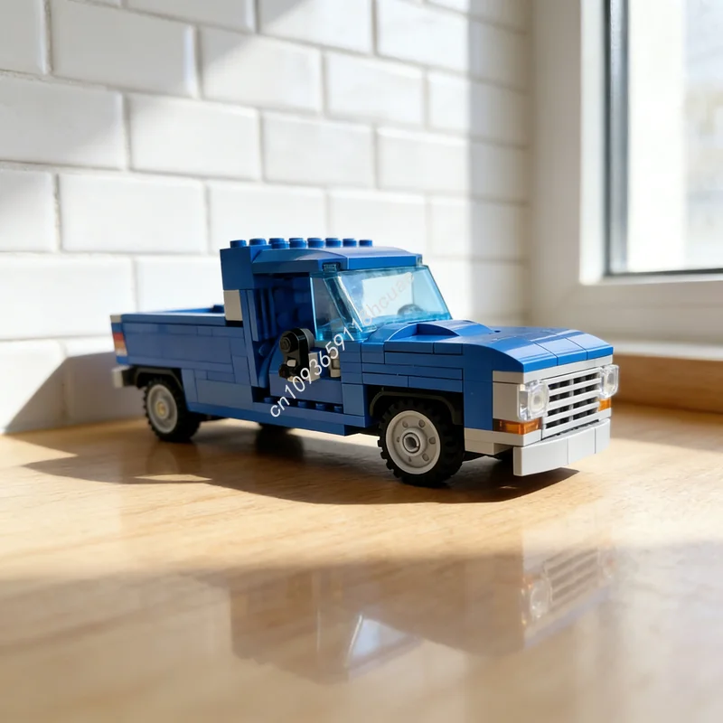 166 Piezas MOC S Ram City, Bloques de Construcción de Modelos, Juguete de Arquitectura, Ensamblaje DIY, Regalos de Navidad, Ladrillos Creativos, Idea Educativa para Niños