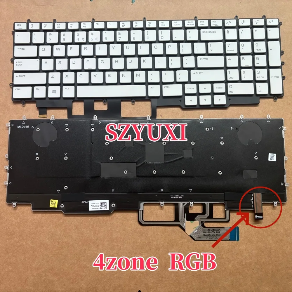 100%NEW US English For Dell Alienware Area 51M R2 M17 R2 M17 R3