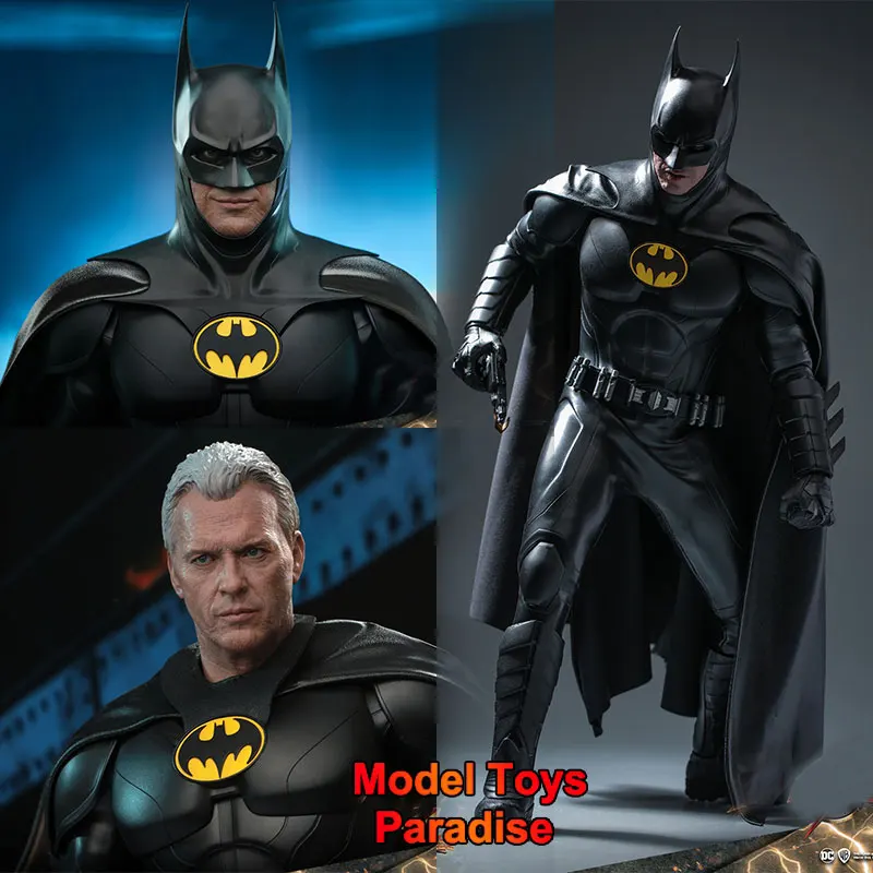 

HOTTOYS HT MMS712 1/6 Collection Toys Michael Keaton Batman New Battle Suit Super Hero Soldier 12'' Action Figure Model Gifts