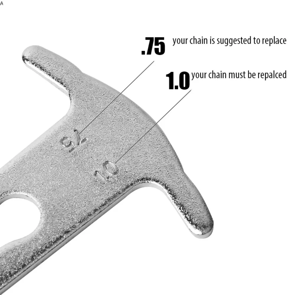 أداة مؤشر ارتداء سلسلة الدراجات للدراجات الجبلية والدراجات الهجينة، مقياس قياس سلسلة دقيقة لصيانة الدراجة