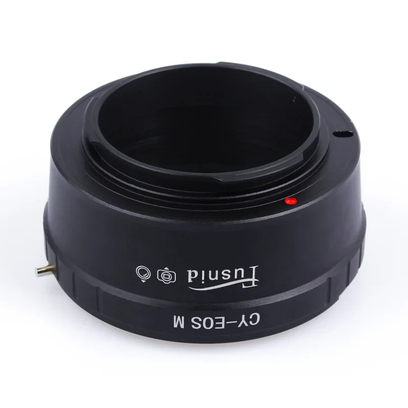 حلقة محول العدسة CY-EOS M لعدسة Contax Yashica C/Y CY إلى كاميرات Canon EF-EOS M M2 M3 M100 بدون مرآة