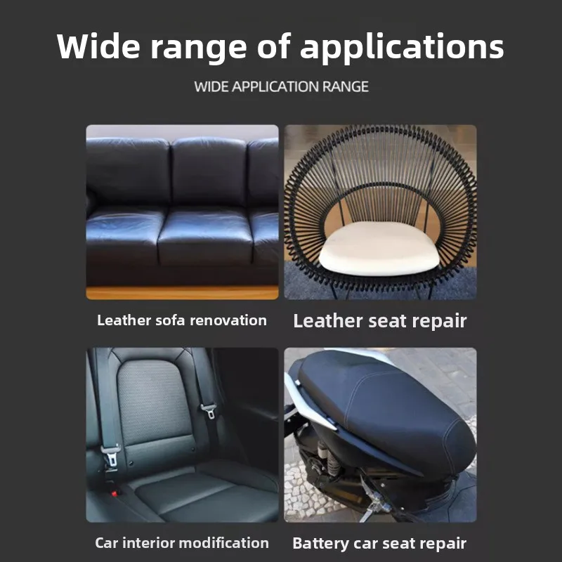 رقعة إصلاح الأريكة الجلدية ذاتية اللصق من أمازون عبر الحدود، رقعة مقعد جلدية، شريط إصلاح وسادة مقعد السيارة الكهربائية