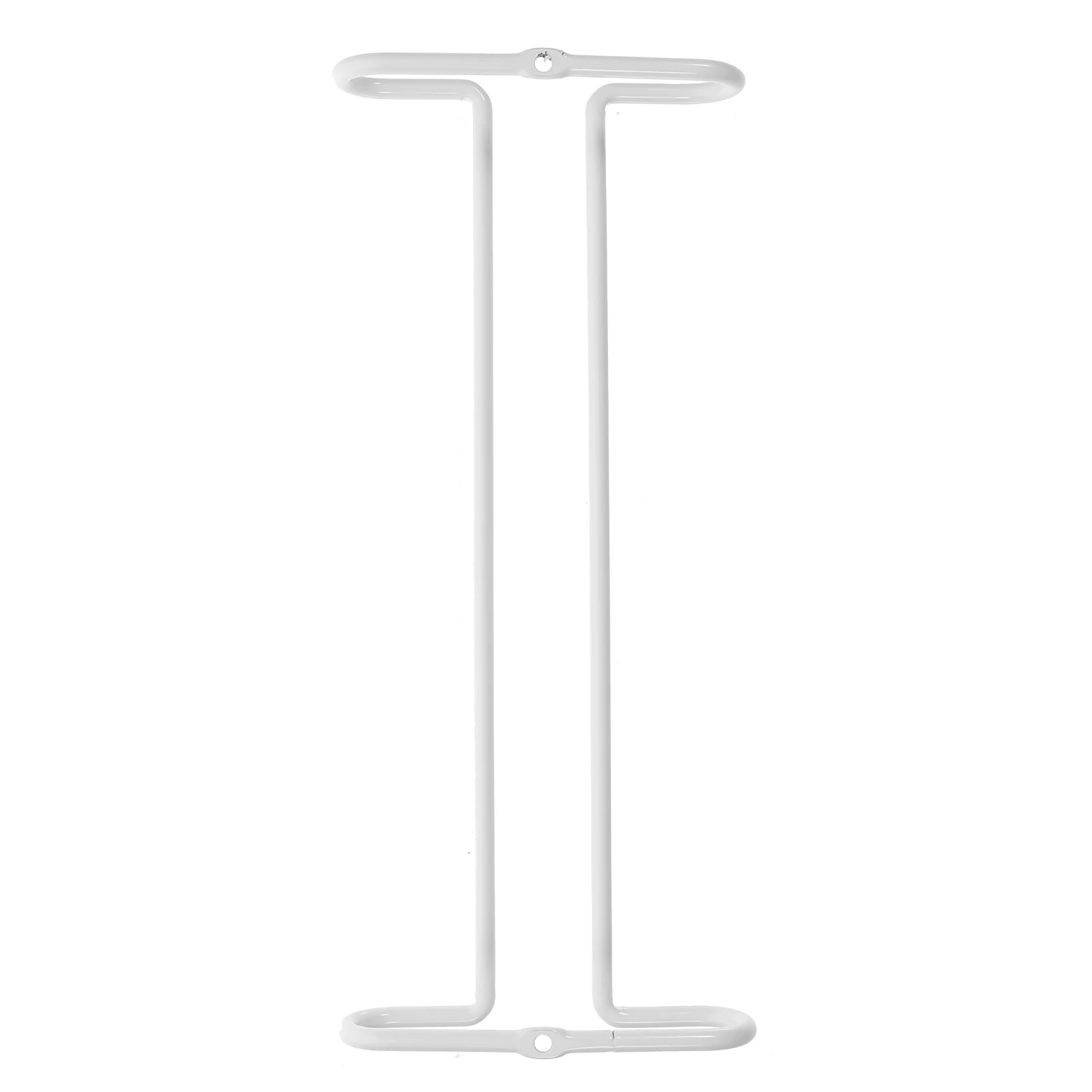 

Sturdy Iron Wine Holder Upside Down Cup Space Saving Bar Organizer Goblet Display Shelf Wall Mounted Storage Elegant Wine Glass