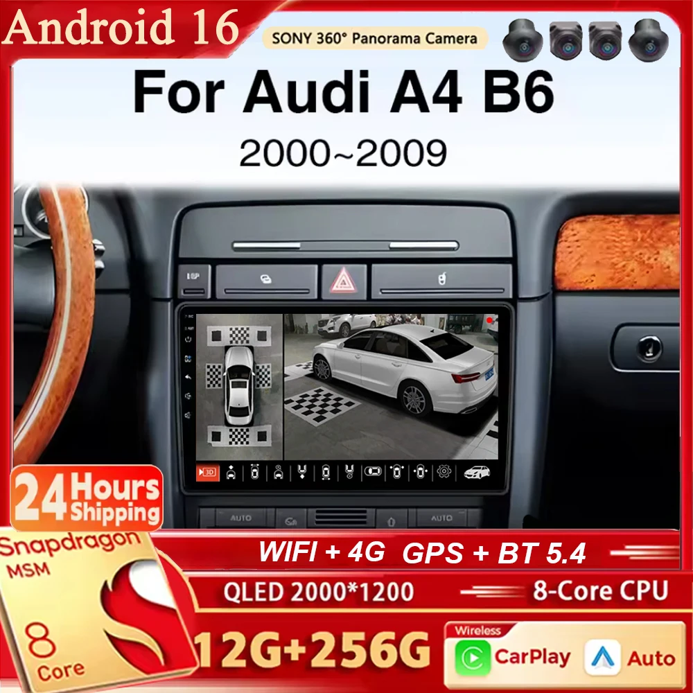 For Audi A4 B6 2000…