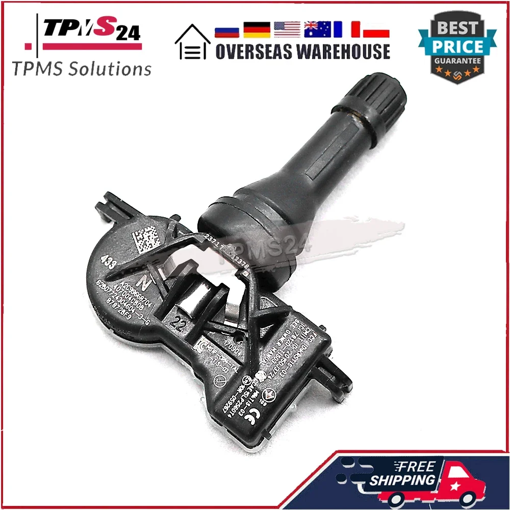 4X TPMS SENSOR FOR 2014 -2027 Nissan Qashqai II (J11) Sentra Teana X-Trail T31 T32 433Mhz 40700-4CB0B 40700-4CB0A 40700-4CB1A