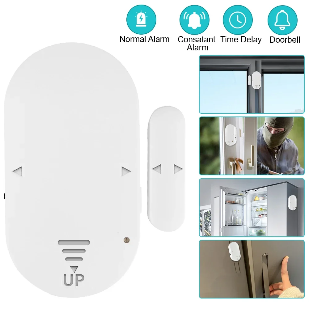 

Multifunctional Door Window Alarm Wireless Household Security System Magnetic Burglar Alarm Decibel Home Safety