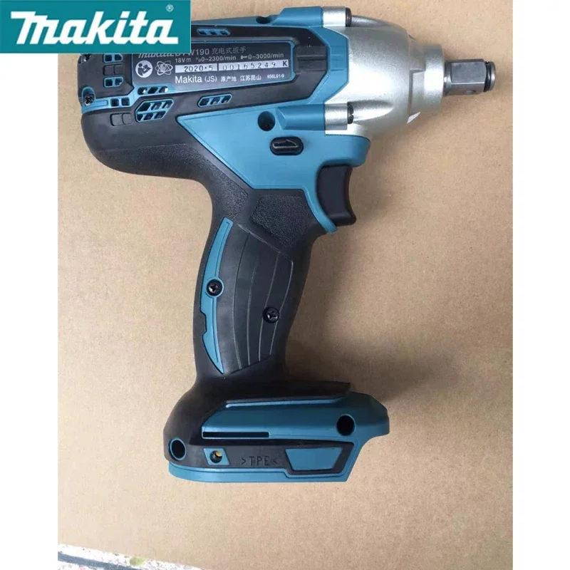 Imagem -03 - Makita Lxt Chave de Impacto sem Fio Ferramenta de Reparação Profissional Ferramentas Elétricas Chave Elétrica Recarregável Torque 190 nm Dtw190 18v