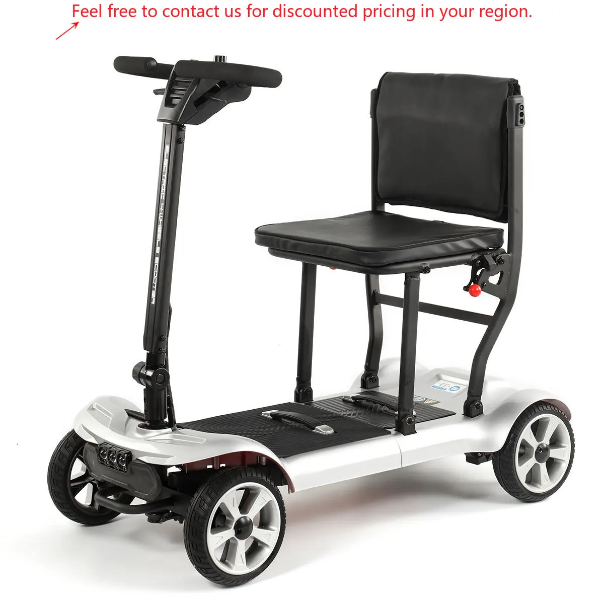 

Hot Sales Lightweight Foldable Electric Mobility Scooter With Lithium Battery Electronic Aluminum