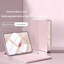 Soft Silicon Case For Huawei MatePad 12 X Pro 12.2 Air 12 SE 11 Air 11.5 S 11 11.5 PaperMatte T10S T10 SE 10.1 10.4 Pro 11 10.8
