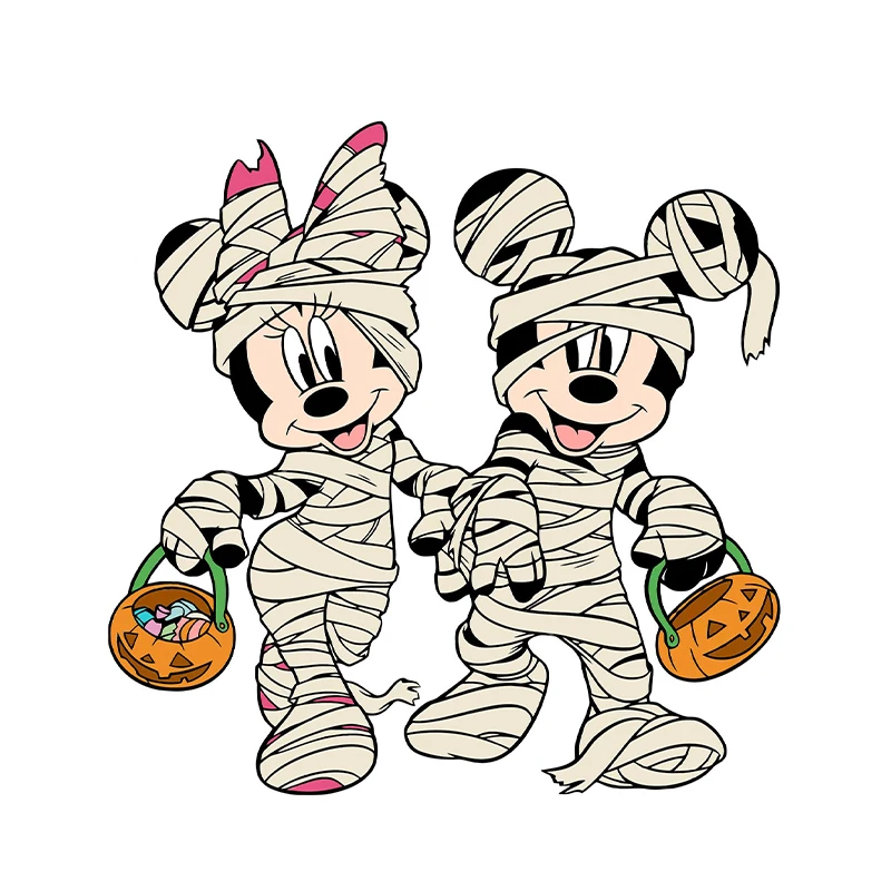 Mama Mickey und Minnie Halloween-Stanzformen für DIY Scrapbooking, Prägung, Karten, Basteln, Disney-Charakter, gestanzter Schlag, Neu 2022