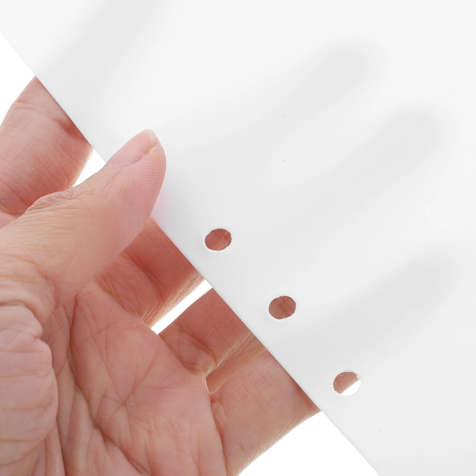 2 Books PP Index Dividers 7 Sheets White Binder Page Markers Notebook Tabs Classification Tabs File Separators