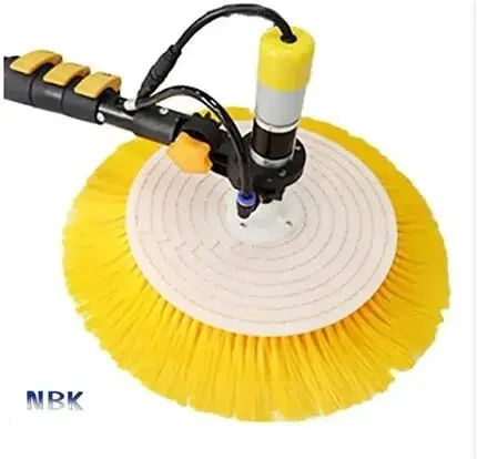 

3.5M 5.5M 7.5M Portable Lightweight Electric Rotating PV Solar Panel Cleaning Brush