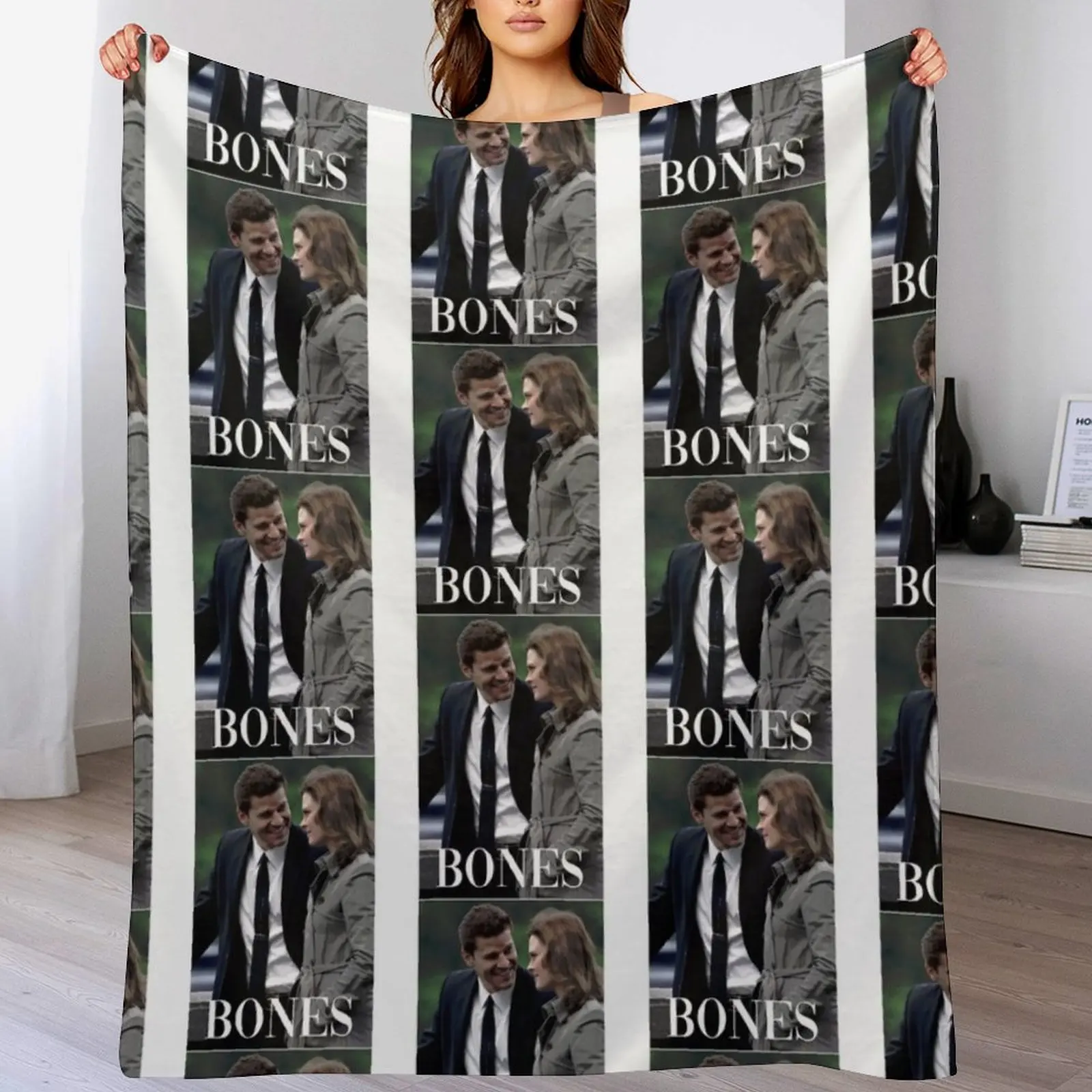 Booth and Brennan Throw Blanket Breathable Lightweight Blanket for Adults Kids