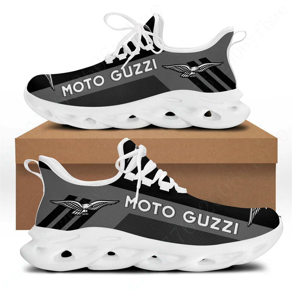 Moto Guzzi-zapatillas de deporte ligeras para hombre, zapatos deportivos informales para caminar, Tenis Unisex, zapatillas cómodas de talla grande