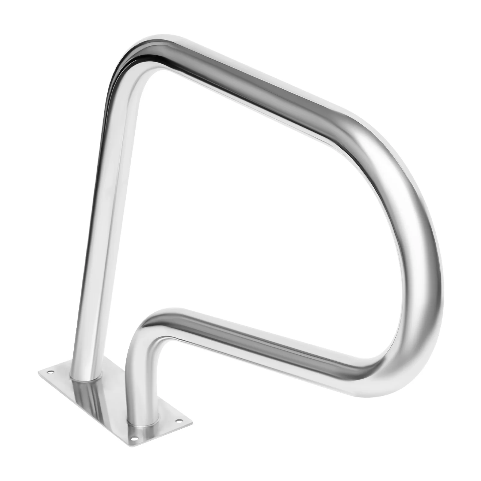 Edelstahl-Poolhandlauf U-förmige Griffabdeckung Poolhandlauf-Set mit Basis für Innen-/Außen-Schwimmbäder, Tragfähigkeit 120kg – Detail 11