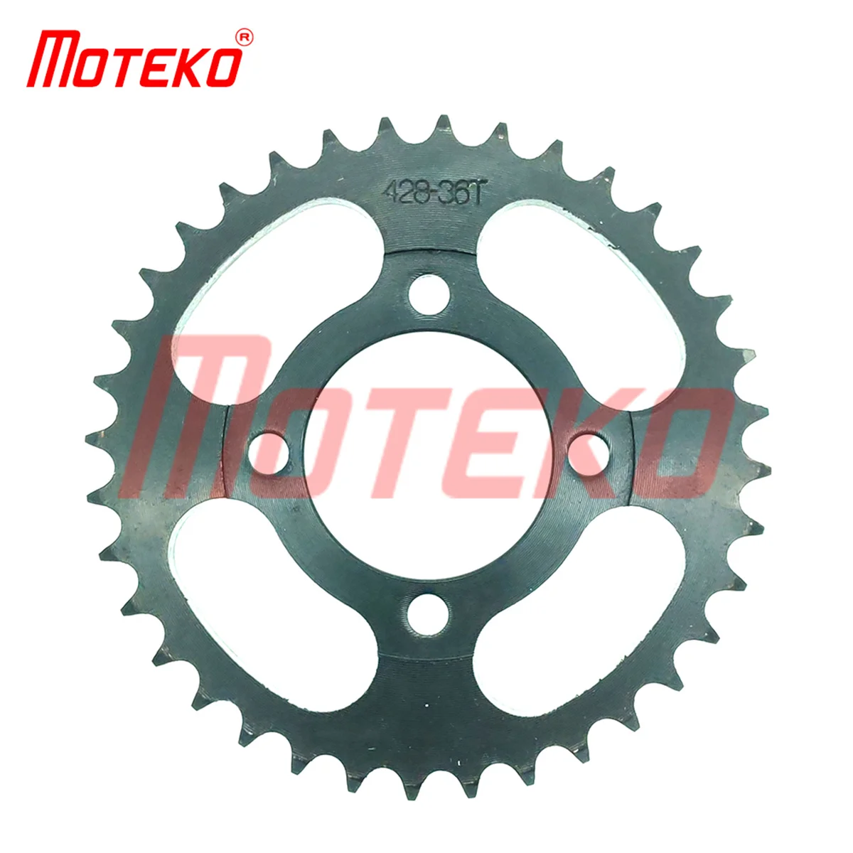 BX17120011 428-36T REAR SPROCKET BLACK COLOR FOR JH70 AT110 WAVE100 BIZ100 ALPHA AK110S PX110 GILERA SMASH110