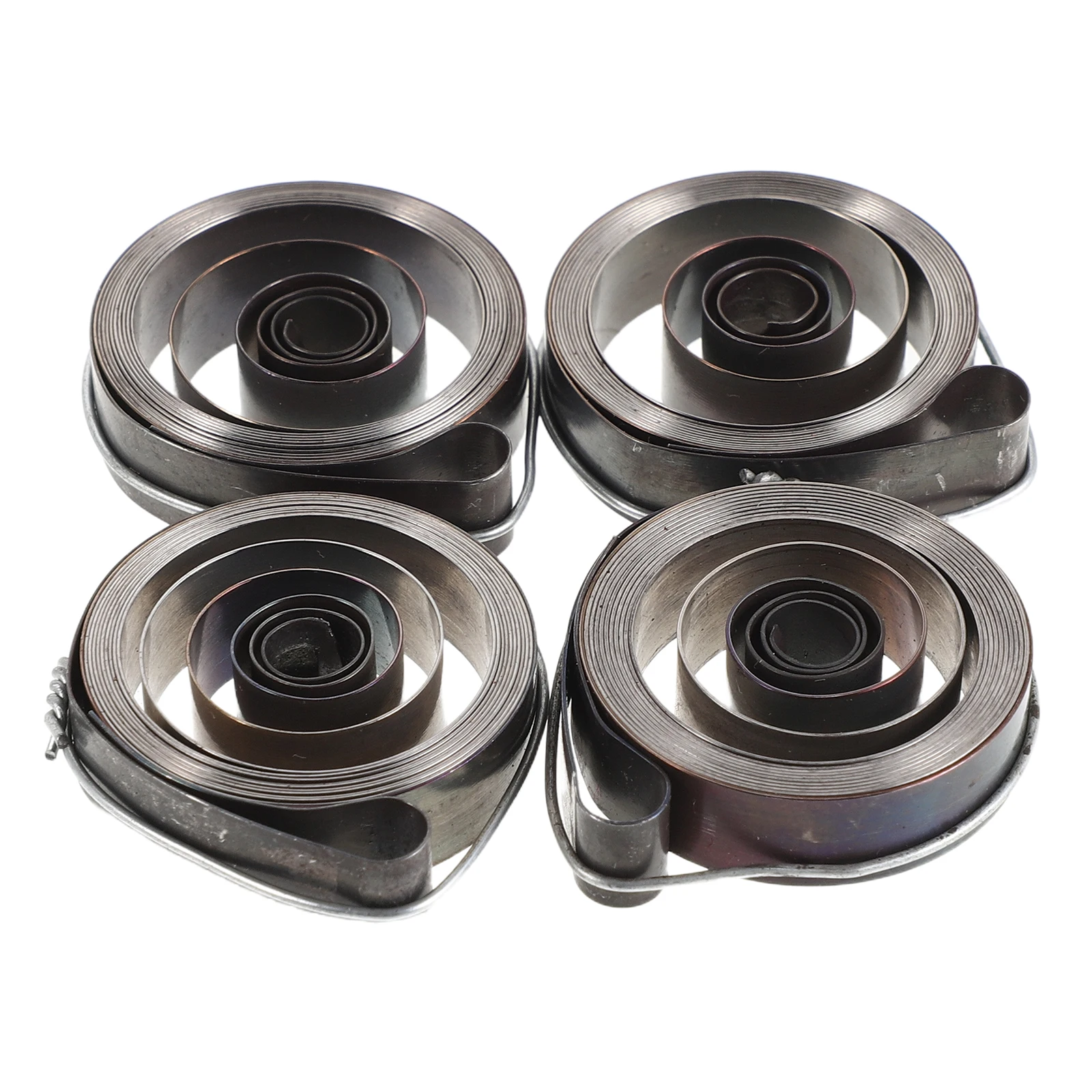 

4Pcs Steel Clock Mainsprings Replacement for Vintage Mechanical Timepiece Accurate Mainspring Unit Silent Operation Long Life