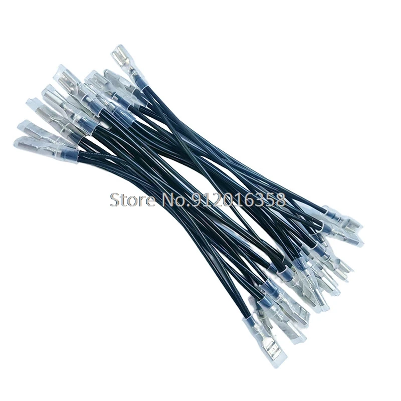 20AWG 12cm apart 4.8MM 4.8 30 Disconnects Daisy Chain Common Ground Loop Wire New Arcade Push Button Micro Switch Ground wire