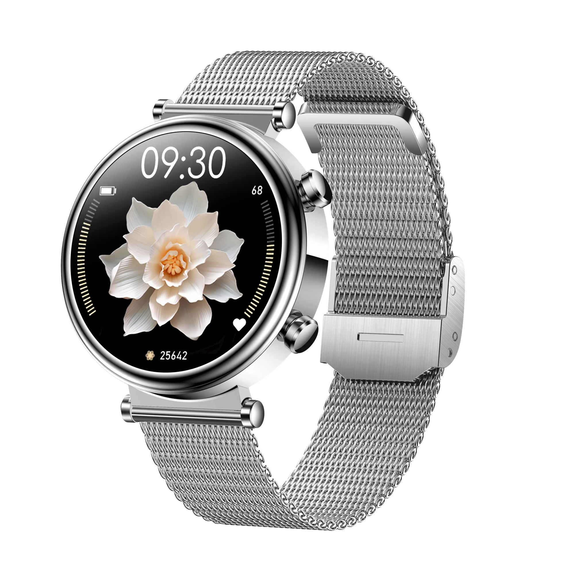 TLCRETE ใหม่มาถึง T86 สมาร์ทนาฬิกาผู้หญิงฟิตเนส Tracker สร้อยข้อมือ Dynamic Heart Rate กันน้ํา IP67 บลูทูธ I