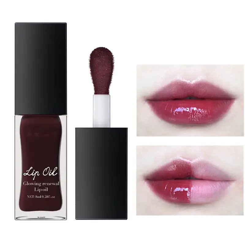 Glanzende Lipolie Sexy Mollige Lip Glow Olie Rode Lipgloss Sexy Hydraterende Schattige Lippenstift Reducerende Lippenlijnen Langdurige Lipblam