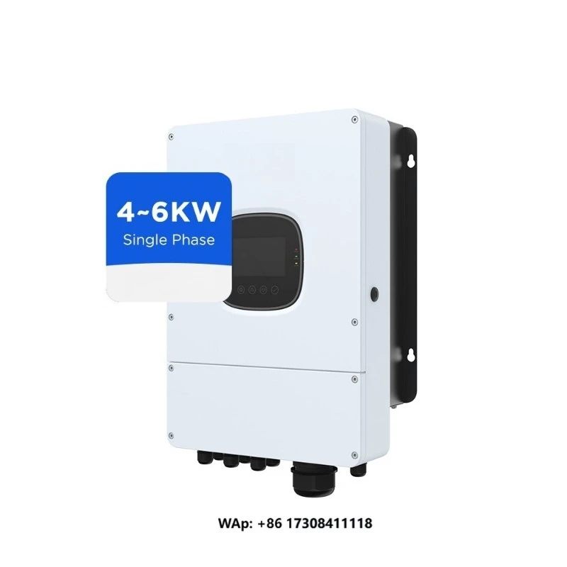 Hybrid Solar Inverter Single Phase 48V 4000W 5000W 6000W 5kw Hybrid Inverter Solar System with Lithium Battery