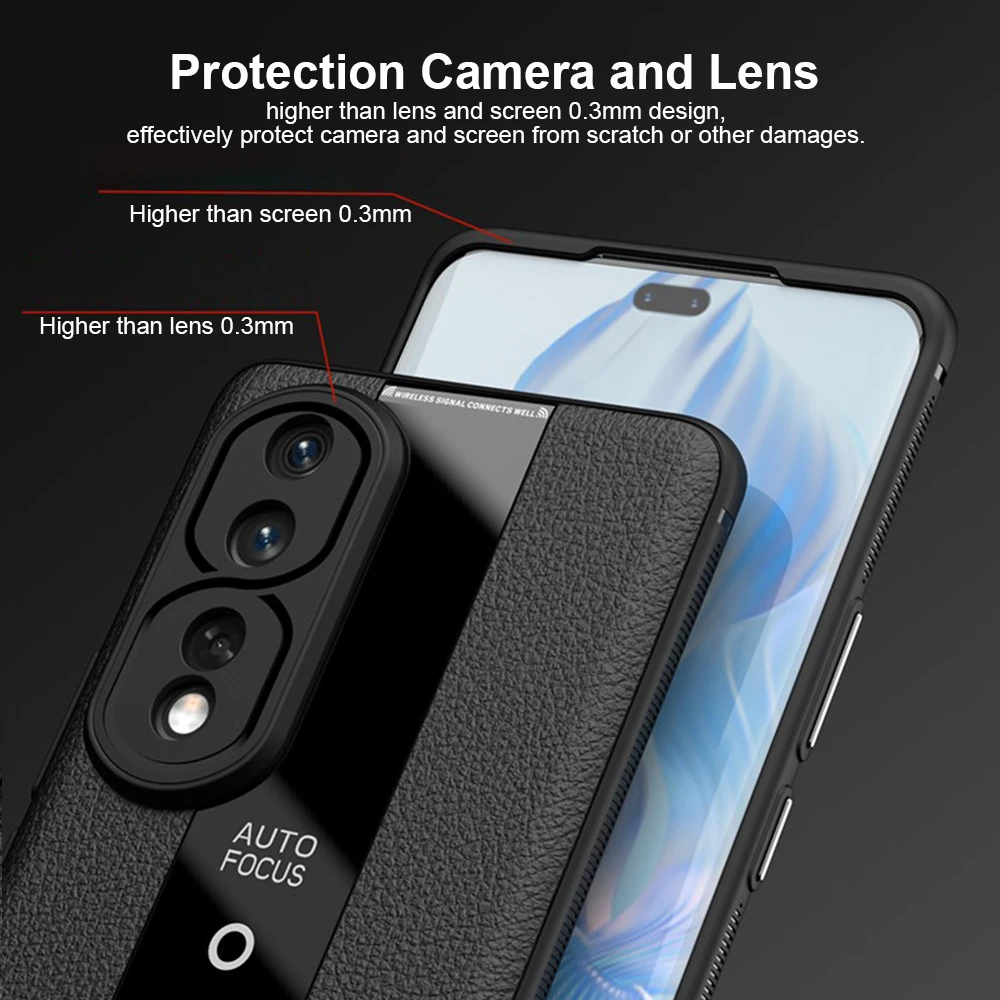 Honor80 Classic Shockproof luxury Phone Cover For Huawei Honor 80 Pro Frosted Texture Slim Matte Protective Fundas For 70 Pro+