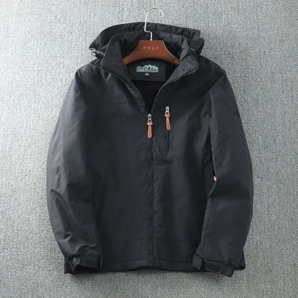 

Водонепроницаемые куртки для мужчин, теплые флисовые пальто для активного отдыха, осенне-зимние куртки для треккинга и походов, утепленные куртки с капюшоном