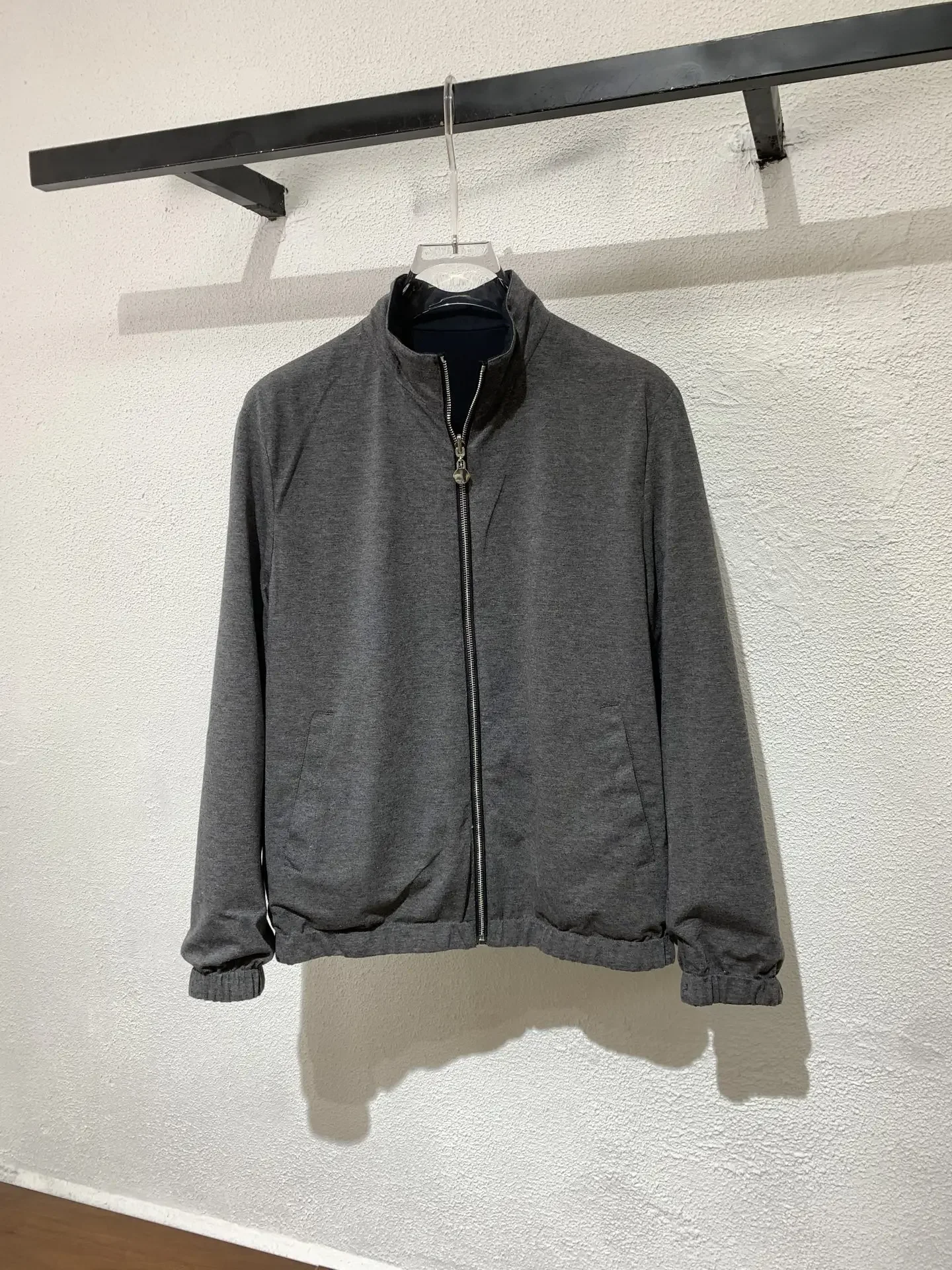 سترة KITON كاجوال للخريف بياقة واقفة للأعمال بسيطة #4