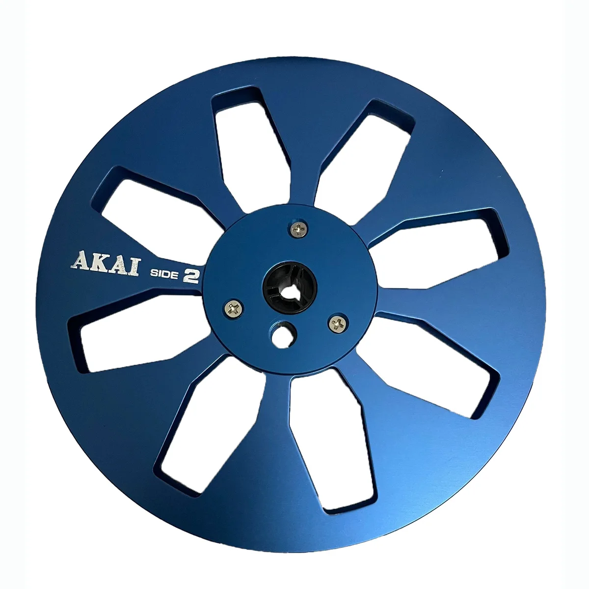 معيار 7 "1/4' الألومنيوم AKAI الشظية الأزرق بكرات الشريط الفارغة لبكرة إلى بكرة مسجلات الشريط ل Teac/AIKI #2