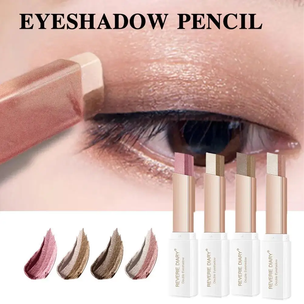 

Pearlescent Eyeshadow Pencil Glitter Silkworm Liner Waterproof Stick And Matte Pencil Sweat-proof Eye Highlight Shadow I9i9