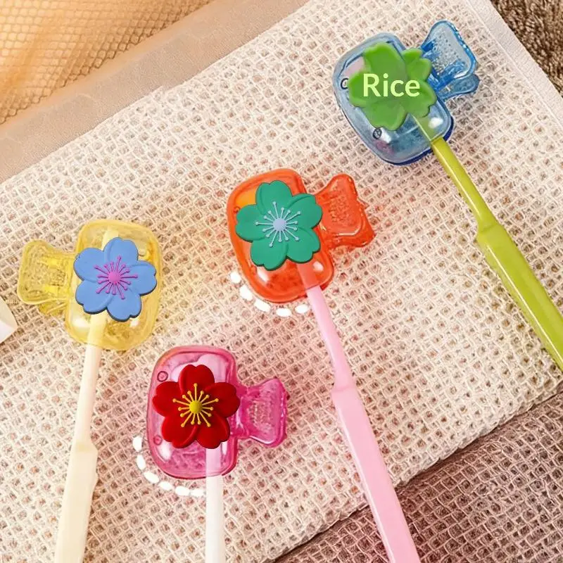 【BA】Travel Toothbrush Head Covers Toothbrush Protector Cap Brush Pod Case Protective Portable Plastic Clip For Household Travel