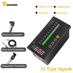 Intelligent Light Column Display Integral Liquid Oil Water Level Depth Detector Controller with LCD Display level instrument