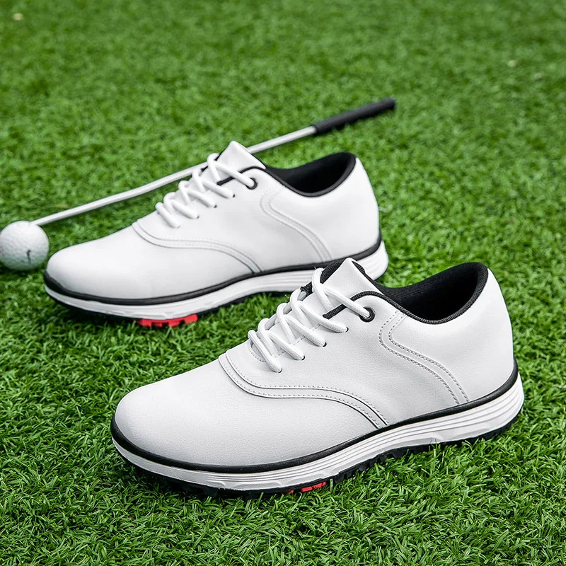 2024 Herren profession elle Golfs chuhe bequeme und wasserdichte Golfs chuhe Outdoor Golf Trainer Sportschuhe Größe 39-47