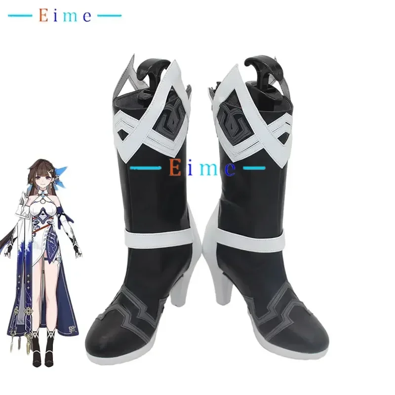 game-honkai-impact-3-li-sushang-cosplay-shoes-pu-leather-shoes-halloween-carnival-boots-prop-custom-made