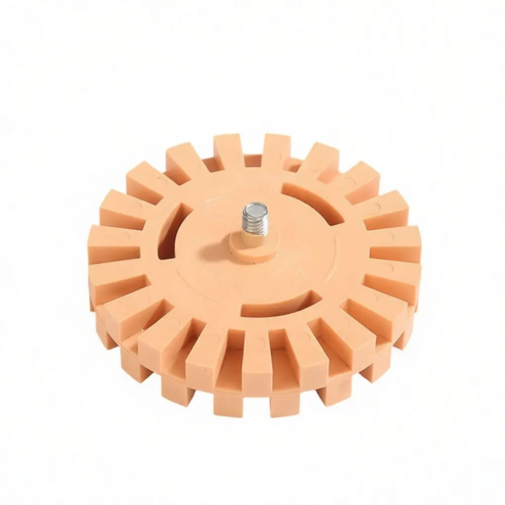 Pneumatic Adhesive Eraser Wheel For Vehicle Decals Graphics Removal Tool Rubber Buffing Disc For Drill Paint Cleaning
