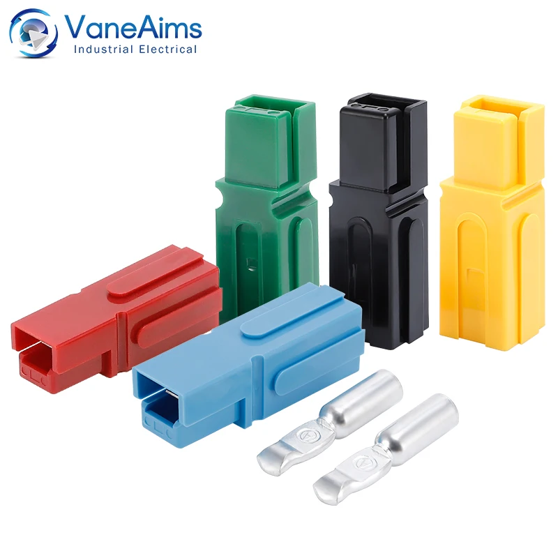 2/10/20pcs Single Pole Power Plug 30A 45A 75A 120A 180A Car Battery Connector 600V High Current Electrical Wire Connectors