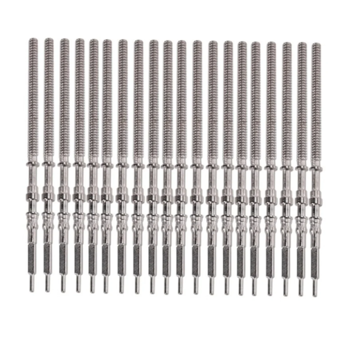 20 قطعة ساعة يد تعمل بالحركة الصلب الجذعية تاج عدة ساعة من أجزاء NH35 NH36 NH38 NH39 ساعة يد تعمل بالحركة الجذعية قطع الغيار