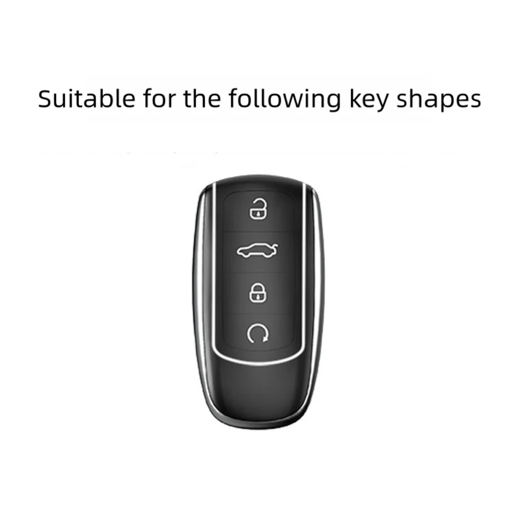 Car Key Cover Case for Chery Jaecoo J8 J9 Tiggo 8 Plus 8 Pro Tiggo 7 Pro Arrizo For 5 Plus For 5 CFor 5 4 Button Silicone