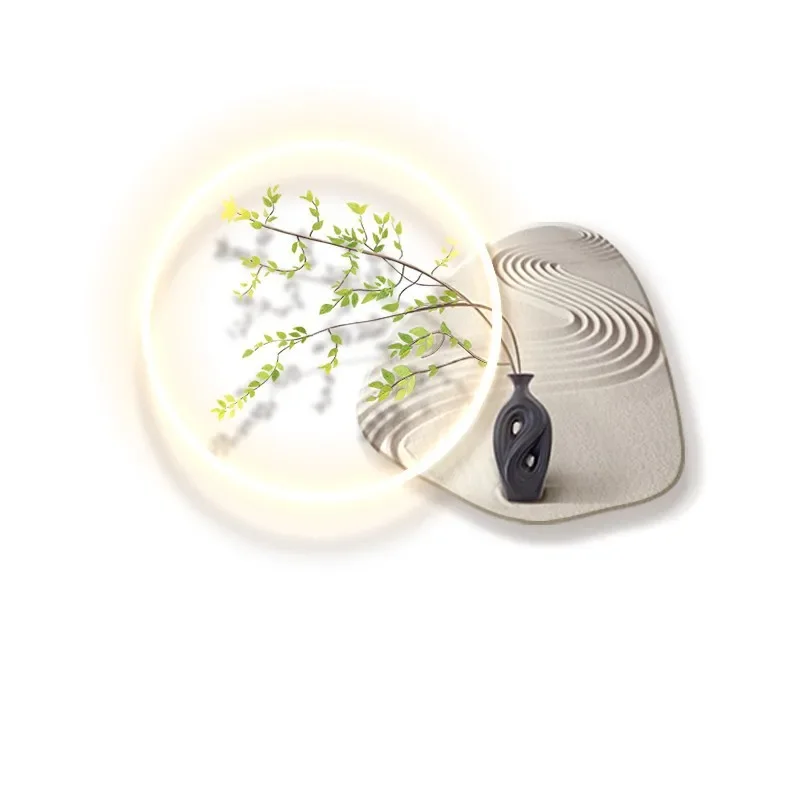 

Restaurant decorative painting with LED light atmosphere painting hanging painting