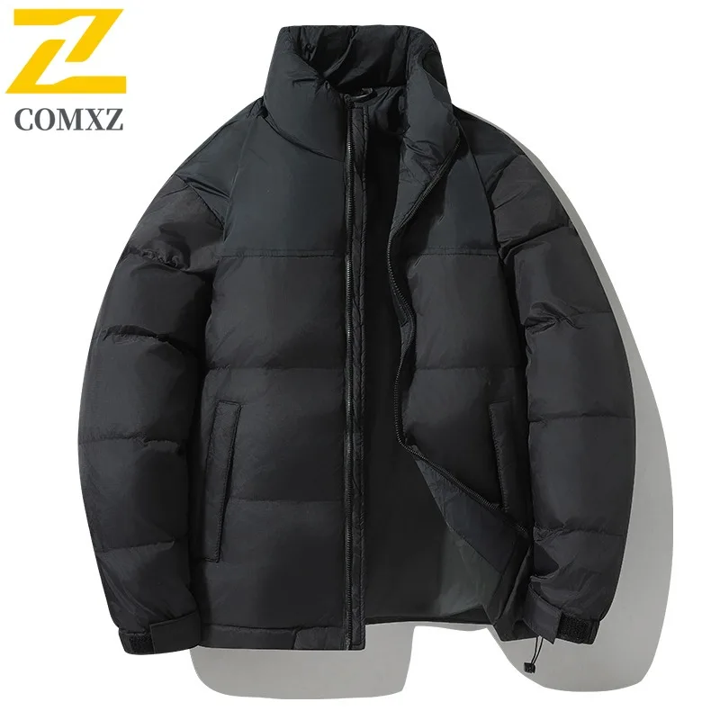 COMXZ Warm Parker Coat Thick American Style Versatile Skiing Cotton Padded Jacket Street High-Quality Winter Jacket Men Clothing