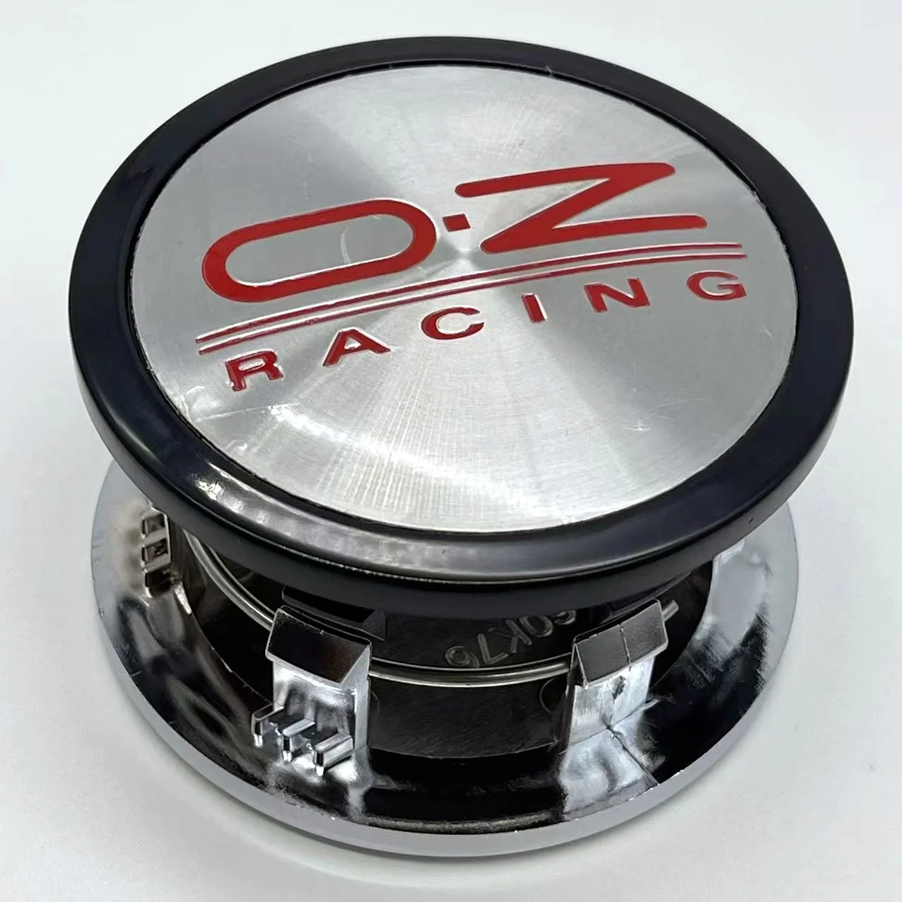 

4pcs 76mm 60K76 Black Silver Car Wheel Center Caps With OZ Logo Emblem Car Accessories Wheels Hub Rim Hub Cover Replace