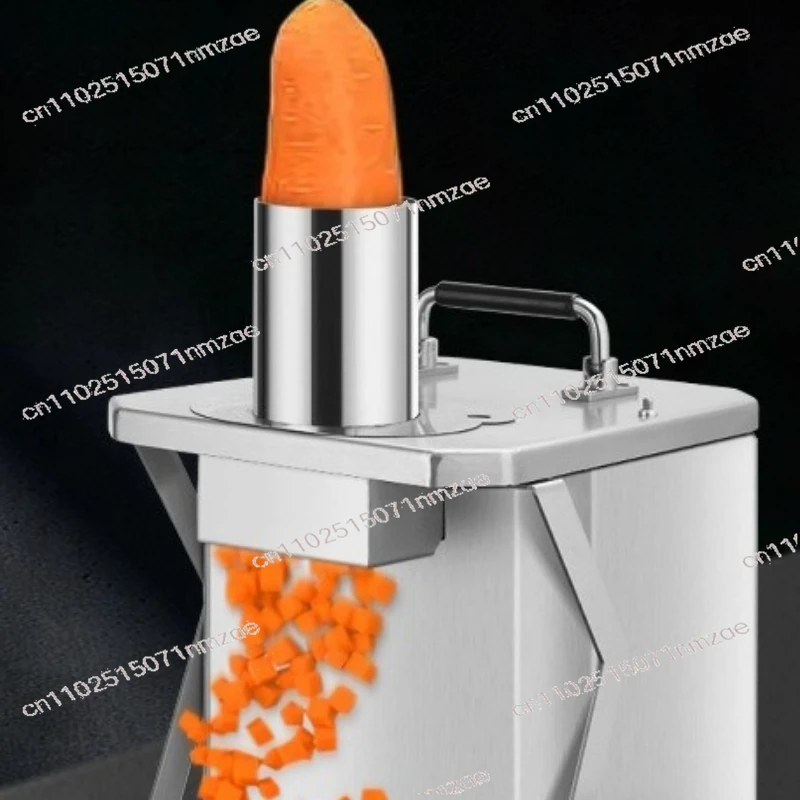 Automatic Dicing Machine Commercial Small Stainless Steel Canteen Granulation Artifact Fruit and Vegetable Dicing Machine