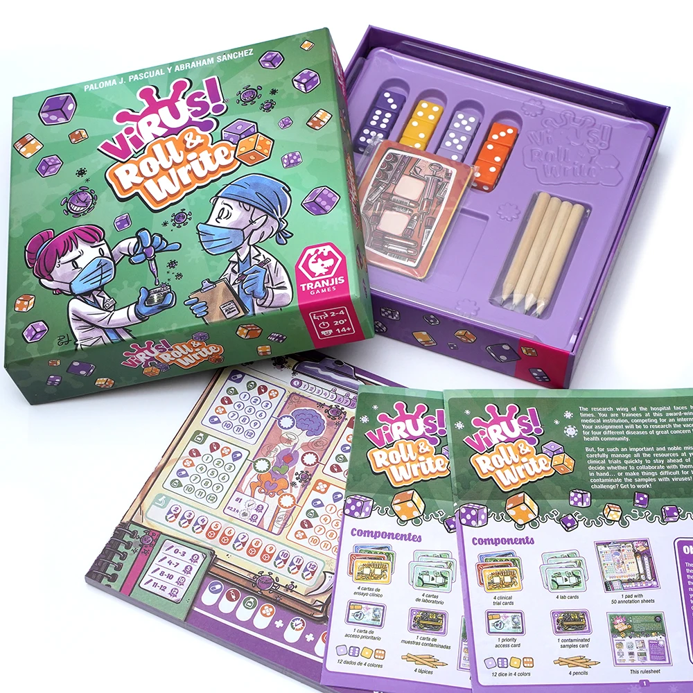 Virus roll & write Un divertid - Board Game Virus 评论和价格