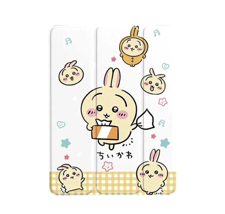 Chiikawa for Ipad Case Mini 6 8.3 10th Generation 10.9inchs 7th 8th 9th 10.2 Ipad Pro 2022 12.9 Funda Tablet Cover Pencil Holder