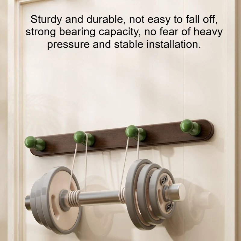 Sticky towel hook saves space, strong load-bearing wall hook wall-mounted punching-free hanger porch